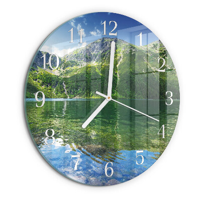 Orologio rotondo Lago di montagna