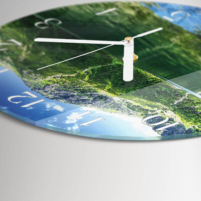 Orologio rotondo Lago di montagna