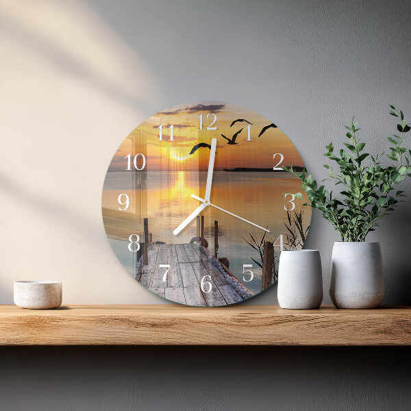 Orologio rotondo Bridgela