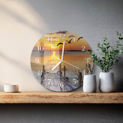 Orologio rotondo Bridgela