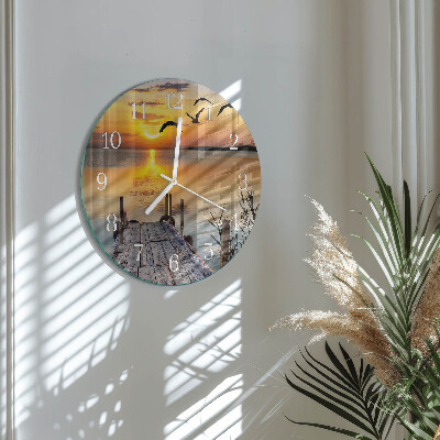 Orologio rotondo Bridgela