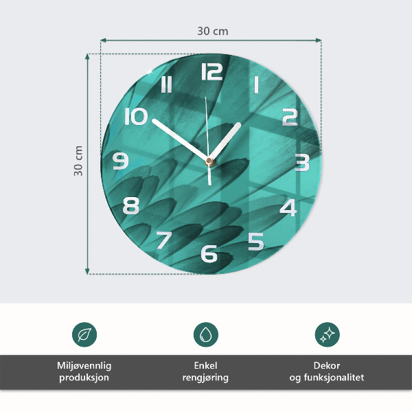 Orologio rotondo Fragole