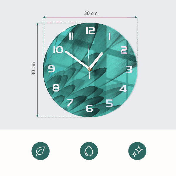 Orologio rotondo Fragole