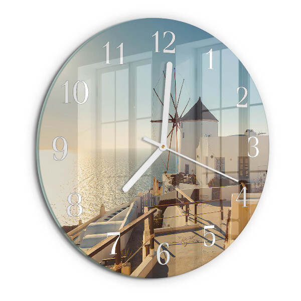 Orologio rotondo Santorini