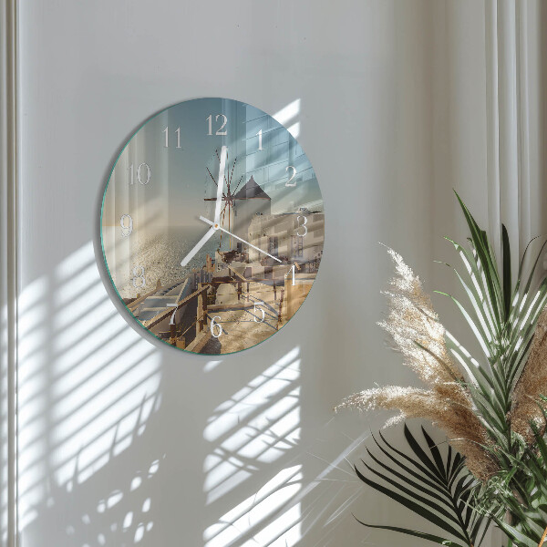 Orologio rotondo Santorini