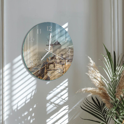 Orologio rotondo Santorini