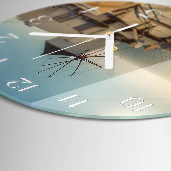 Orologio rotondo Santorini