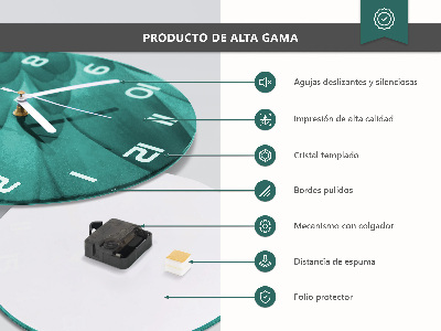 Orologio rotondo Erba