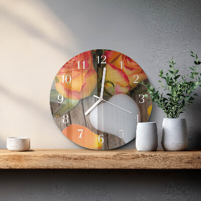 Orologio rotondo Cuore