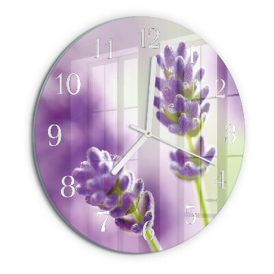 Orologio rotondo Lavanda