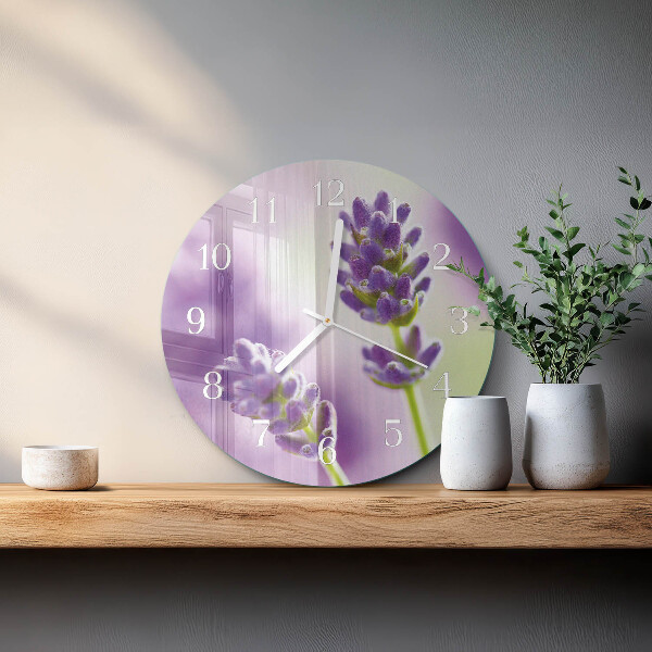 Orologio rotondo Lavanda