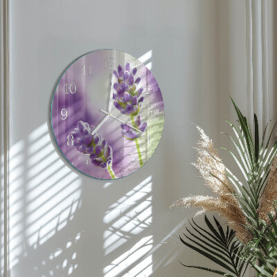 Orologio rotondo Lavanda