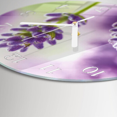 Orologio rotondo Lavanda
