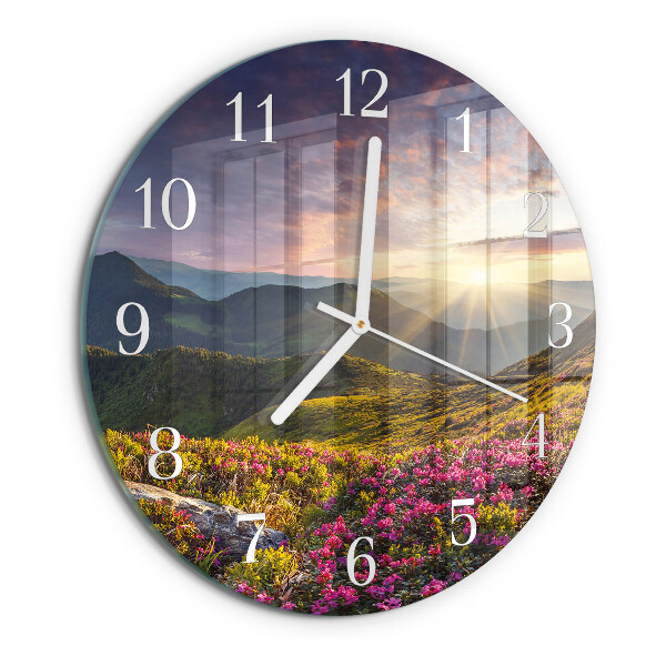 Orologio rotondo Paesaggio