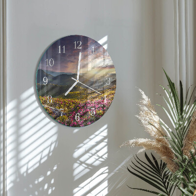 Orologio rotondo Paesaggio