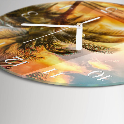 Orologio rotondo Tramonto
