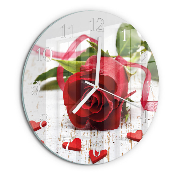 Orologio rotondo Rosa