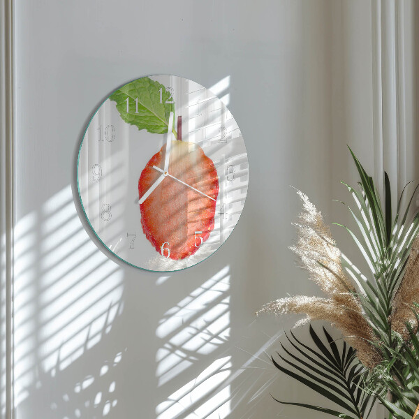 Orologio rotondo Fragola