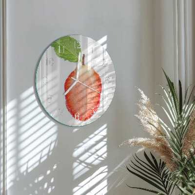 Orologio rotondo Fragola