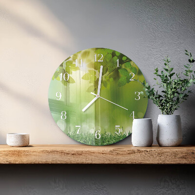 Orologio rotondo Primavera