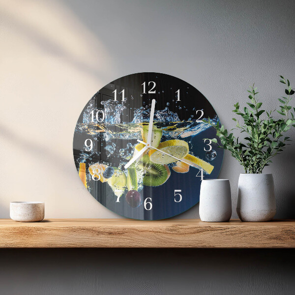 Orologio rotondo Frutta