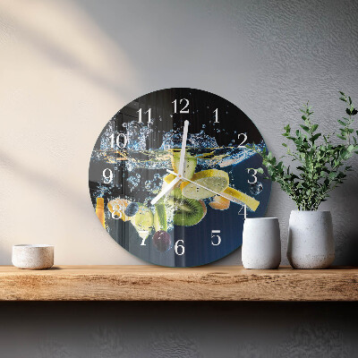 Orologio rotondo Frutta
