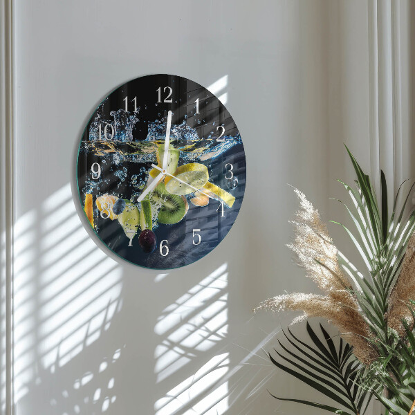 Orologio rotondo Frutta
