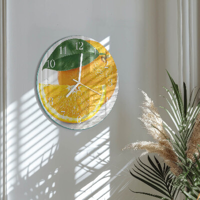 Orologio rotondo Arance