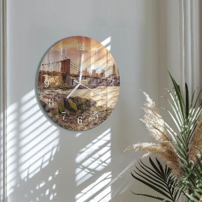 Orologio rotondo Città dei ponti