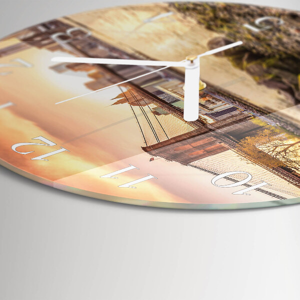 Orologio rotondo Città dei ponti