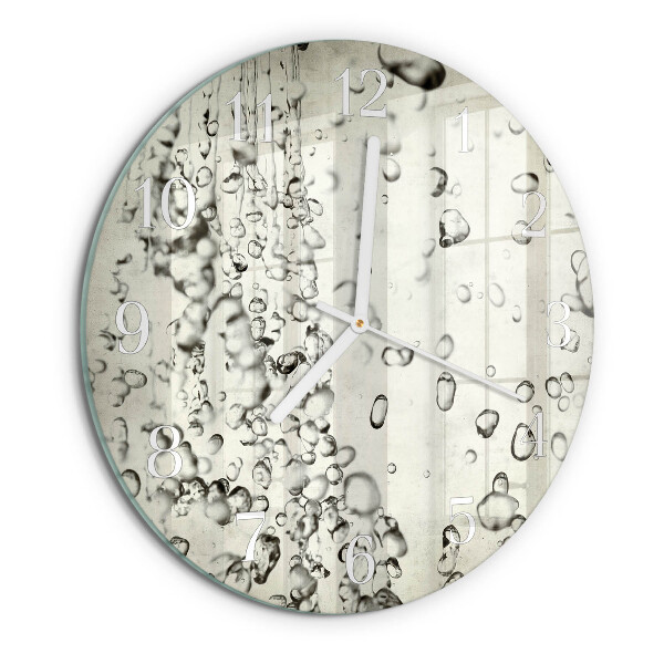Orologio rotondo Gocce