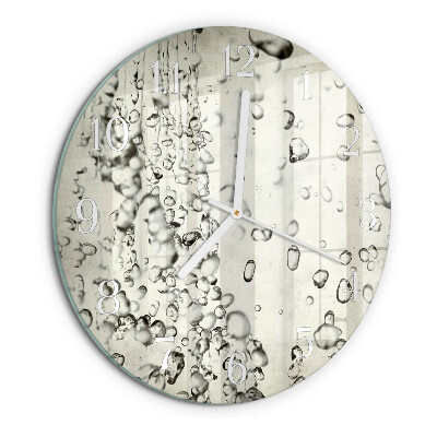 Orologio rotondo Gocce