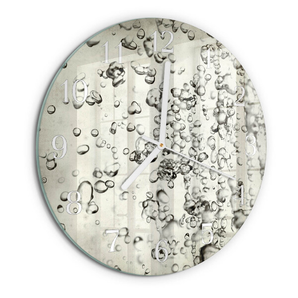Orologio rotondo Gocce