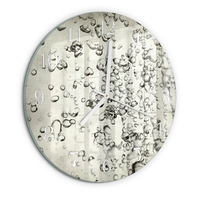 Orologio rotondo Gocce
