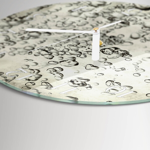 Orologio rotondo Gocce