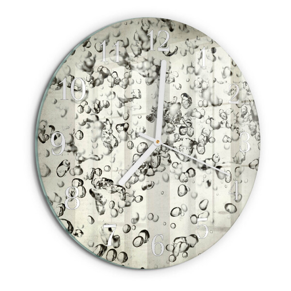 Orologio rotondo Gocce