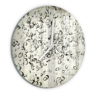 Orologio rotondo Gocce