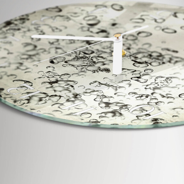 Orologio rotondo Gocce