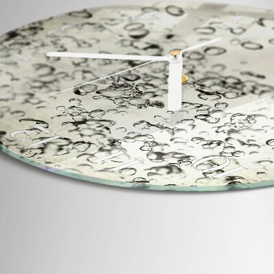 Orologio rotondo Gocce