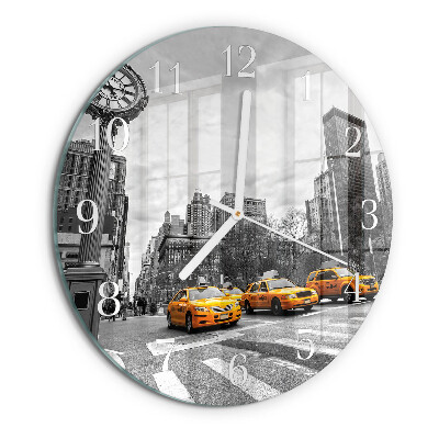 Orologio rotondo Taxi