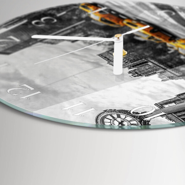 Orologio rotondo Taxi