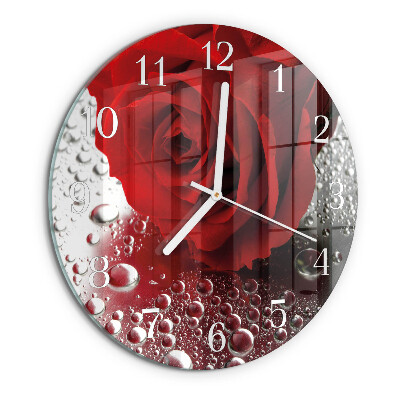 Orologio rotondo Rosa