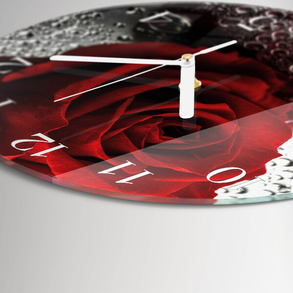 Orologio rotondo Rosa