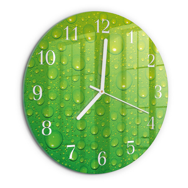 Orologio rotondo Gocce