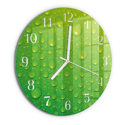 Orologio rotondo Gocce