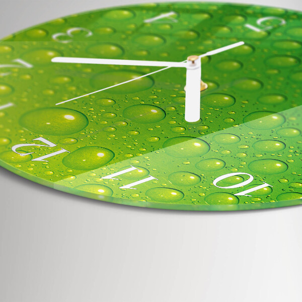 Orologio rotondo Gocce