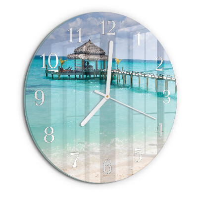Orologio rotondo Spiaggia