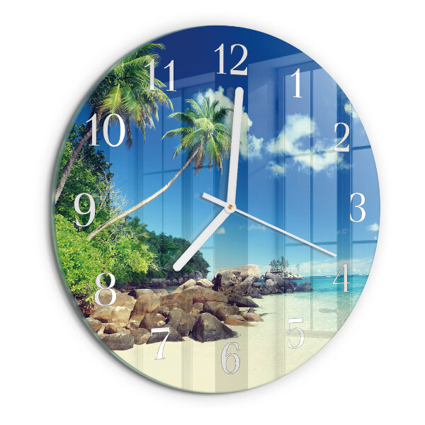 Orologio rotondo Palm Beach