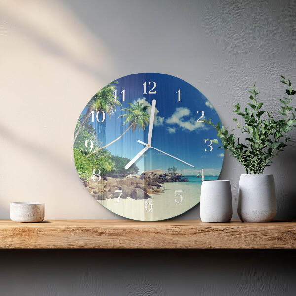 Orologio rotondo Palm Beach