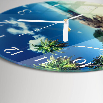 Orologio rotondo Palm Beach